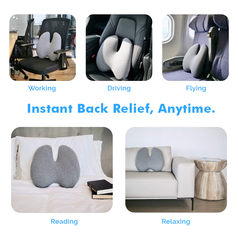Back Relief Lumbar Pillow by ☁OrthoCloud